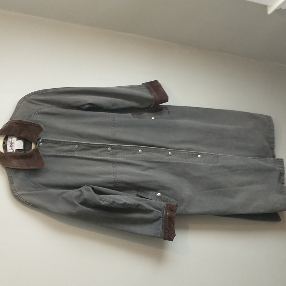 Vintage L.L. Bean Maxi Barn Coat in Gray vintage